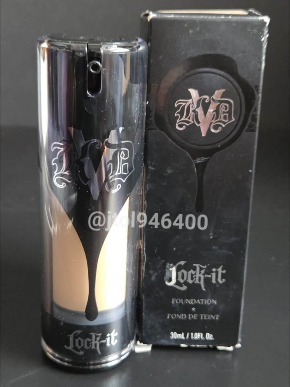 Kat Von D Medium 53 Neutral Lock It Foundation